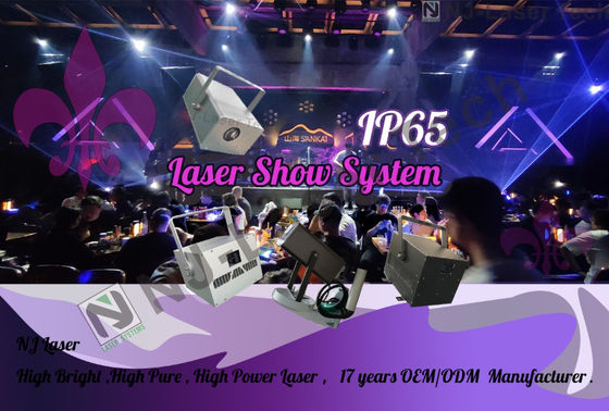 1000mW Laser Show avec le module de scanner XY à grande vitesse et le système de refroidissement