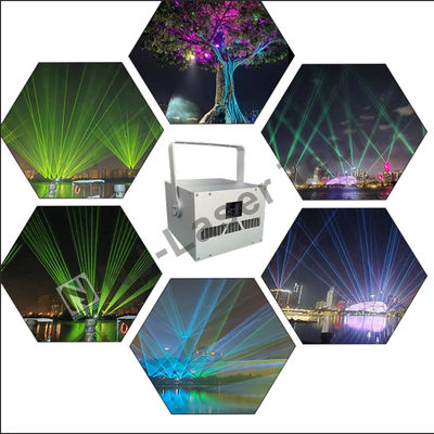 Plage de température de 10°C-35°C Affichage laser brillant avec éclairage RVB