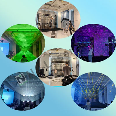 Éclairage laser d'ingénierie de qualité industrielle avec IP65 Durée de vie de 50 ans et 0-100% d'obscurcissement