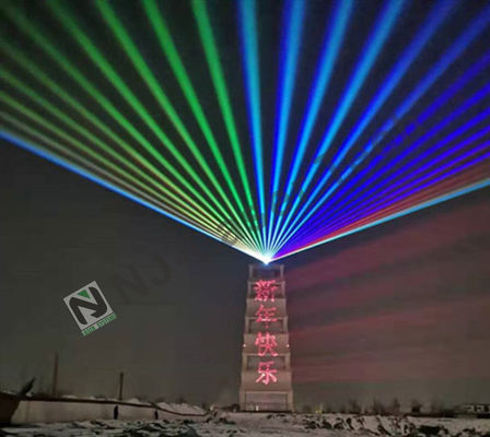 Animation personnalisée DJ Laser Effect Lighting 5W RGB Disco Laser Light