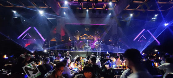 Dmx 30k 40 Kpps Scène analogique couleur complète Lazer Show Prix Rgb Laser Light Pour la discothèque Dj Party Night Club