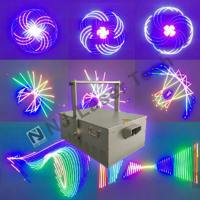 Projecteur d'animation 3D couleur entière personnalisable de 10 W