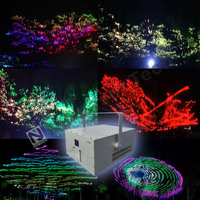 Projecteur d'animation 3D couleur entière personnalisable de 10 W