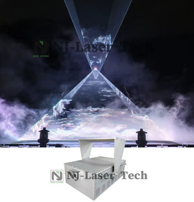 Projecteur laser RGB de 120W à longue durée d'utilisation pour les boîtes de nuit et les bars