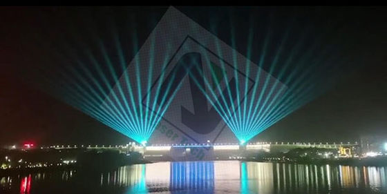 L'éclairage de la fontaine laser à LED à commande à distance pour l'affichage décoratif