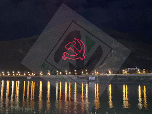 L'éclairage de la fontaine laser à LED à commande à distance pour l'affichage décoratif