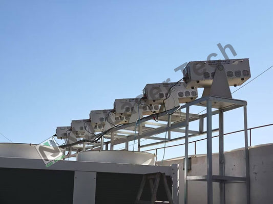 120° Angle de faisceau Source lumineuse LED alliage d'aluminium Éclairage culturel et touristique