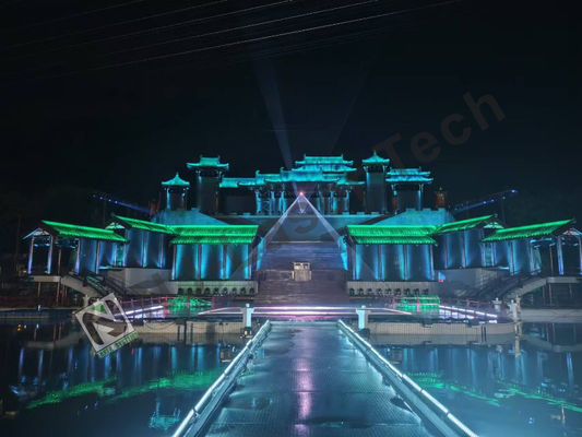 1000mW spectacle laser brillant avec système de numérisation de module de scanner XY à grande vitesse