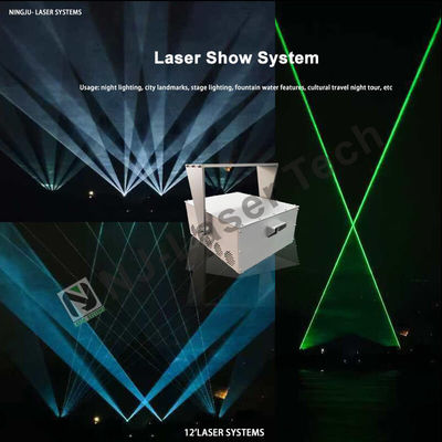 Éclairage d'ingénierie au laser avec le mode de commande DMX512 Strobe 1-25Hz et les options de montage de supports suspendus pour l'industrie