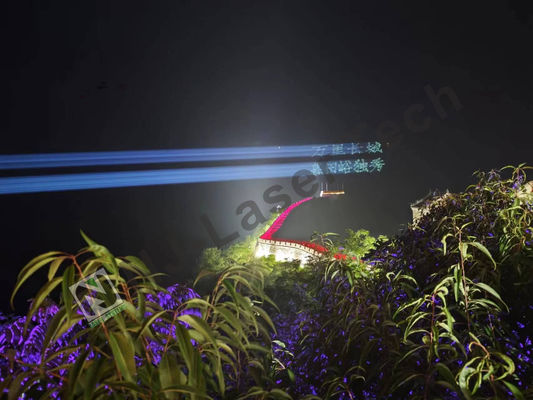 Système d'éclairage laser personnalisable avec Strobe 1-25Hz et certification RoHS