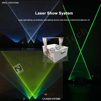 Éclairage laser d'ingénierie à visibilité améliorée avec IP65 et Strobe 1-25Hz
