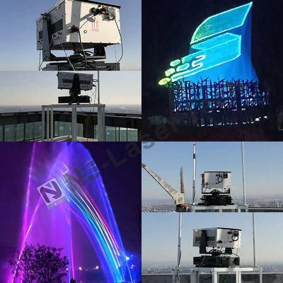Plage de température de 10°C-35°C Affichage laser brillant avec éclairage RVB