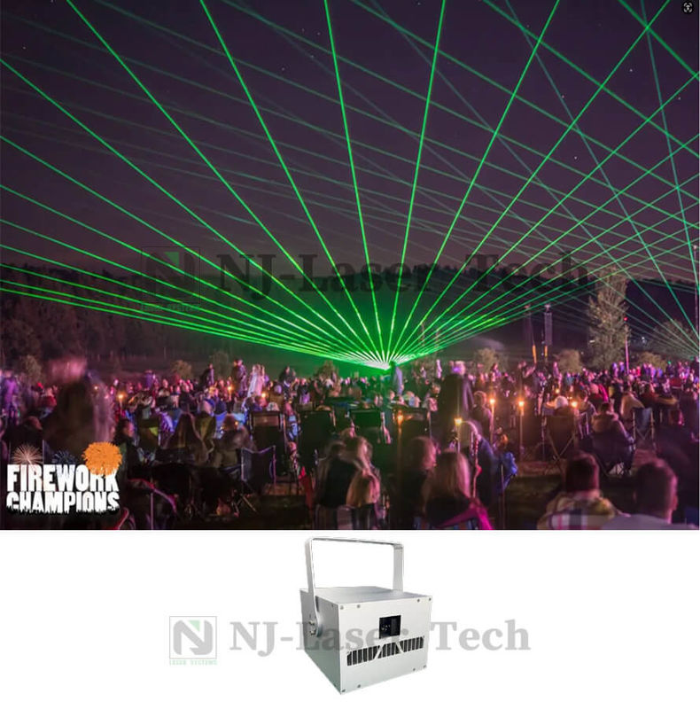 100W-150W Laser Light Puissance lumineuse laser -40-80C avec une distance focale personnalisable